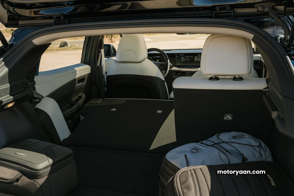 2026 Nissan Leaf Platinum boot space capacity