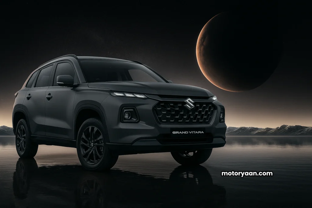 Maruti Suzuki Grand Vitara front and side profile SUV 2025