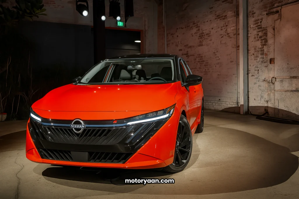 2026 Nissan Sentra First Look front and side profile view