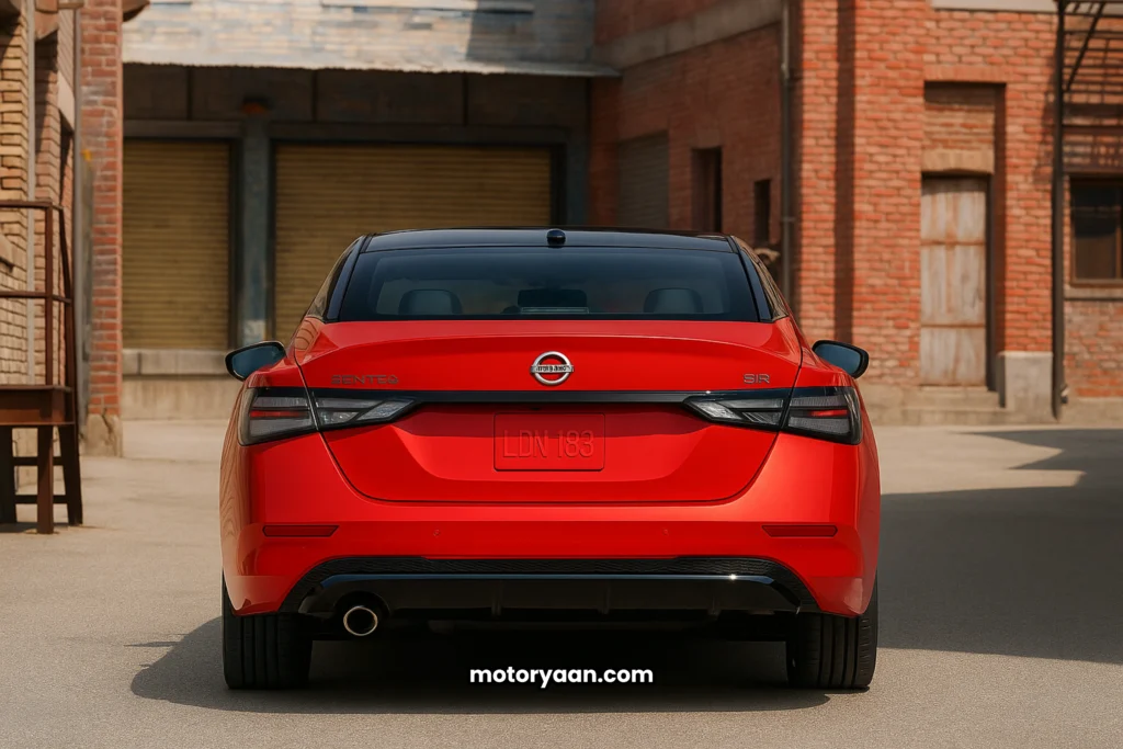2026 Nissan Sentra First Look rear side profile view