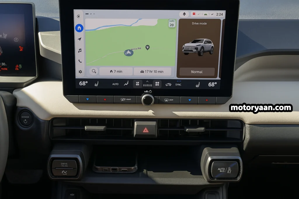 2026 Toyota RAV4 infotainment system touchscreen with wireless CarPlay