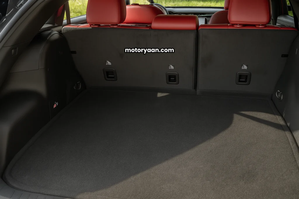 2025 Jeep Wagoneer S rear boot space and luggage area