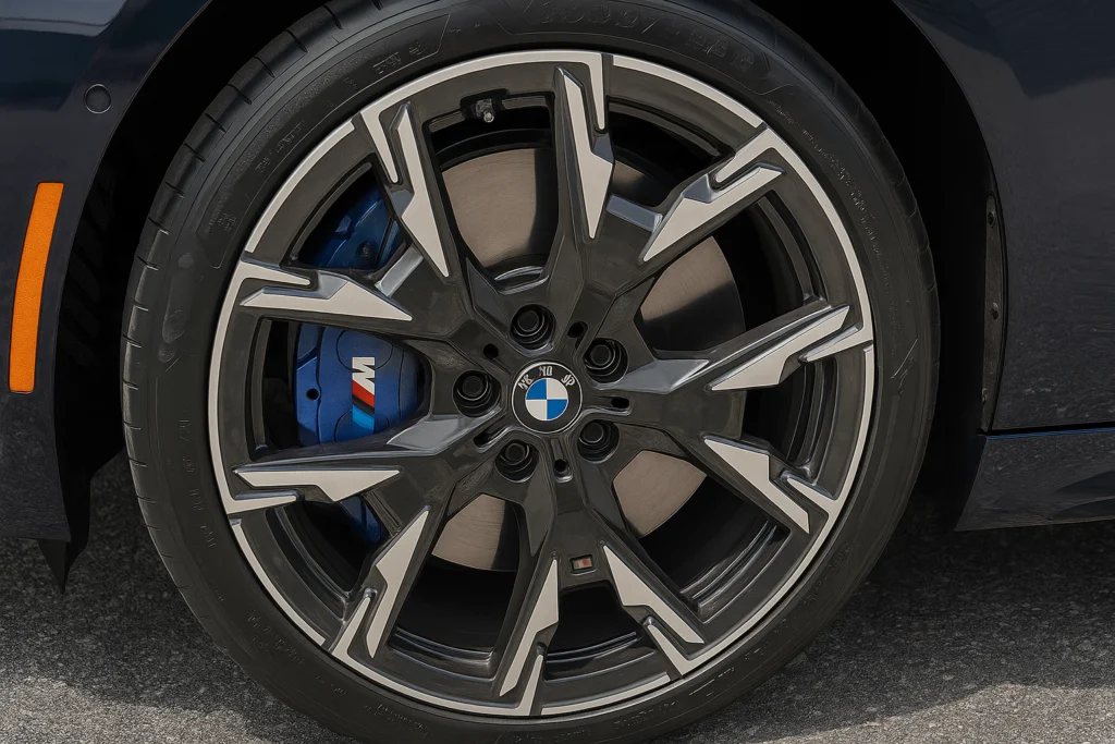 2025 BMW 228 Gran Coupe alloy wheels and performance tires