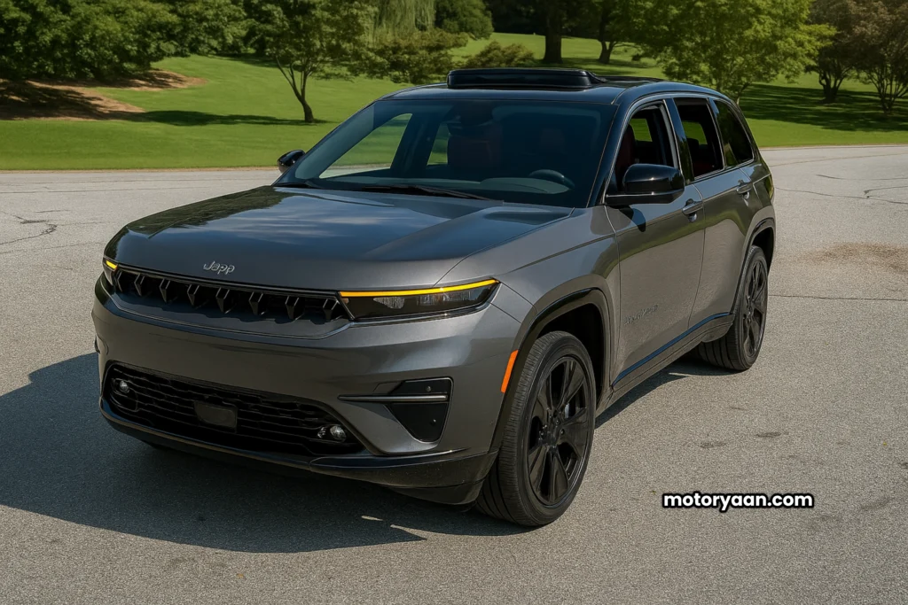 2025 Jeep Wagoneer S front and side profile design view