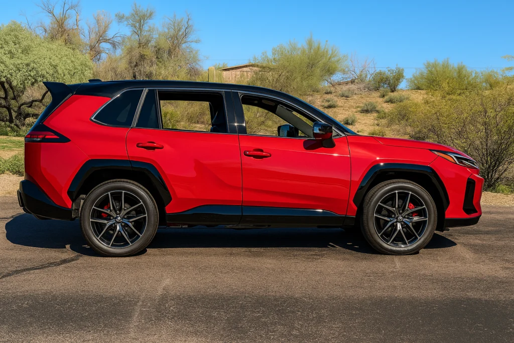 2026 Toyota RAV4 GR Sport side profile view