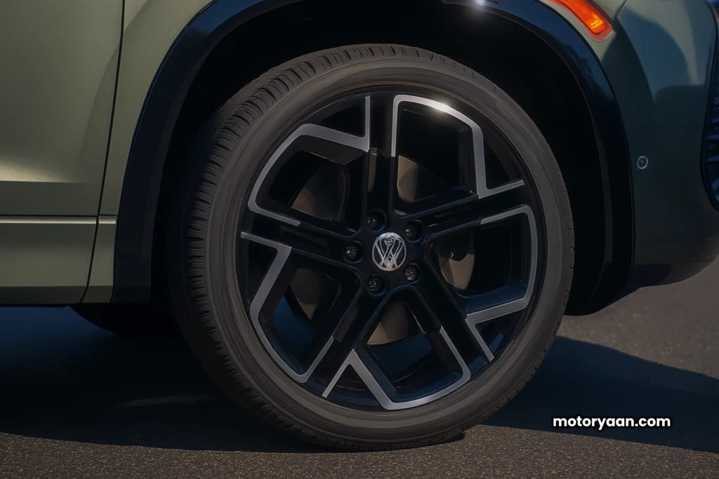 2026 Volkswagen Tiguan Turbo stylish alloy wheels close-up