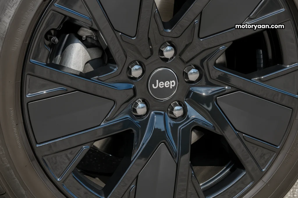 2025 Jeep Wagoneer S alloy wheel design close-up