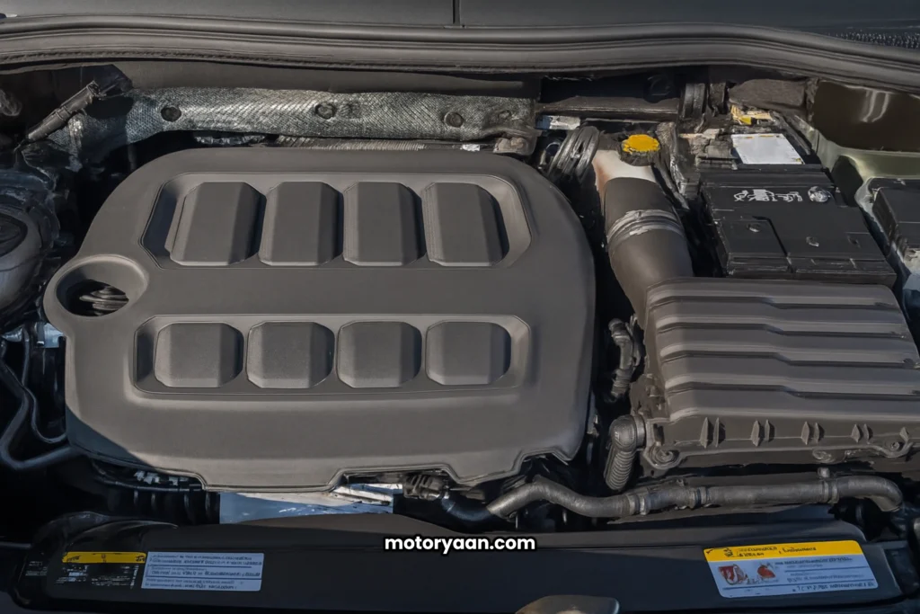 2026 Volkswagen Tiguan Turbo turbocharged engine close-up