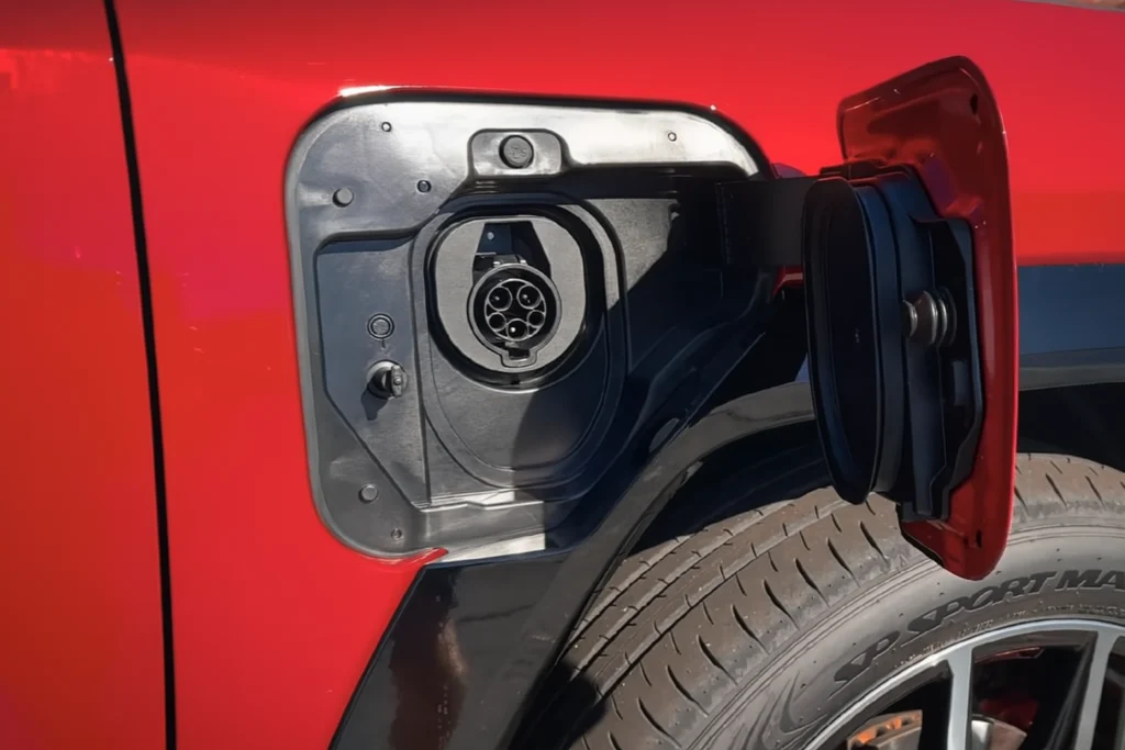 2026 Toyota RAV4 GR Sport charging socket for plug-in hybrid