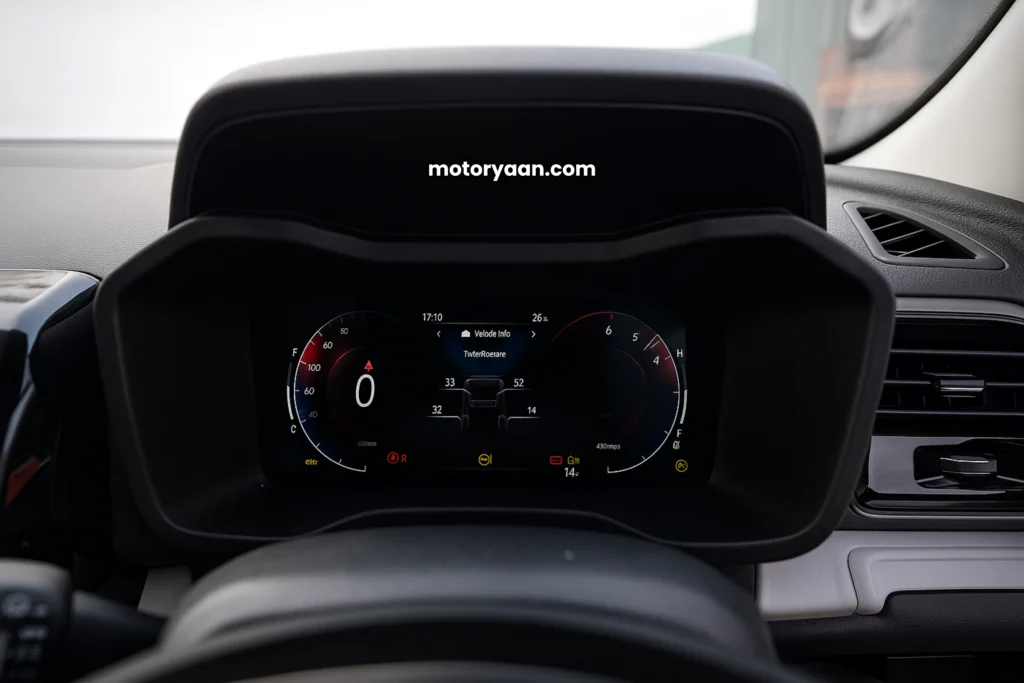2025 Mahindra XUV 3XO AX5 Price Drop instrument cluster digital display