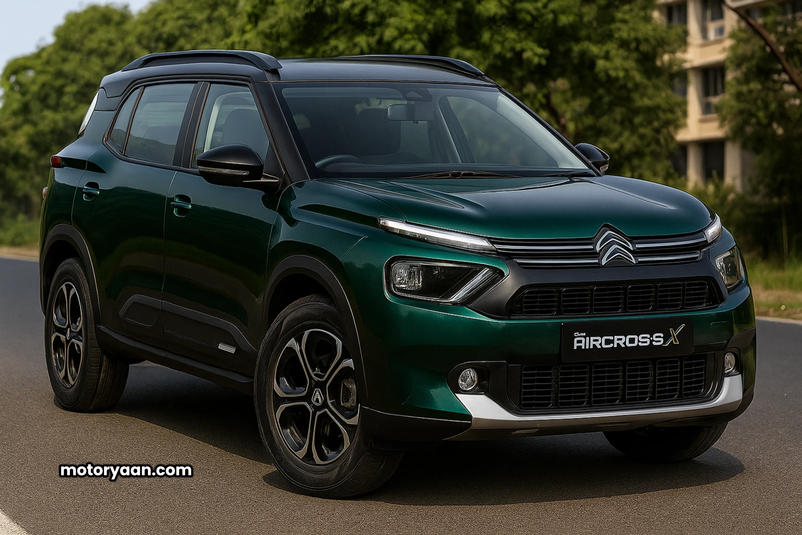 Citroen Aircross X Price 2025 front design with new X badge and dual-tone color options