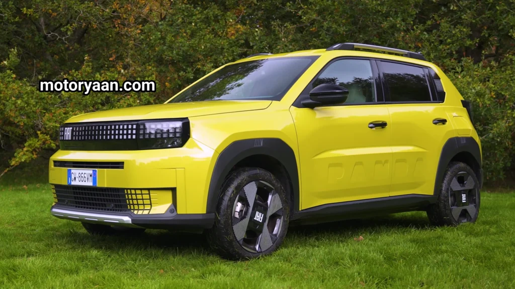 2025 Fiat Grande Panda front and side profile exterior view