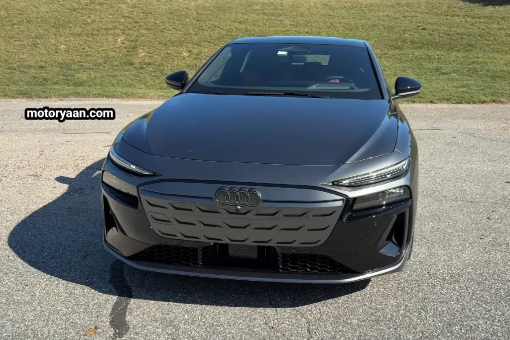 2025 Audi S6 e-tron front profile exterior view