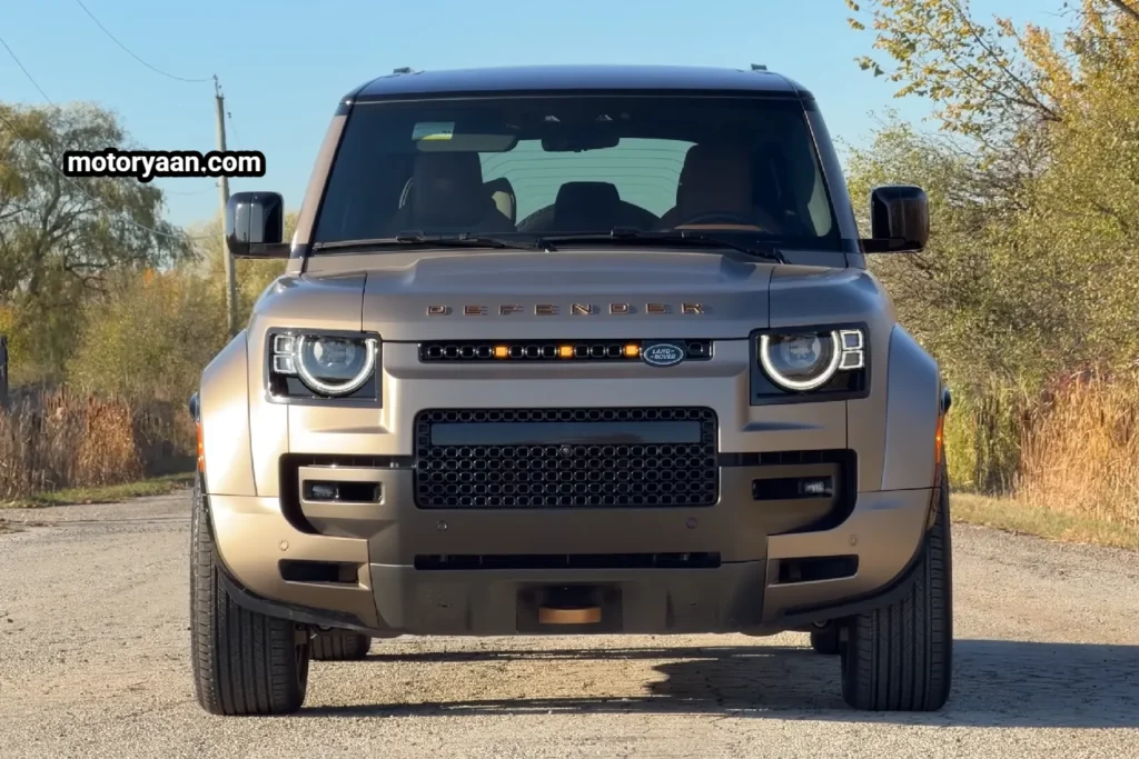 2026 Land Rover Defender Octa front profile exterior view