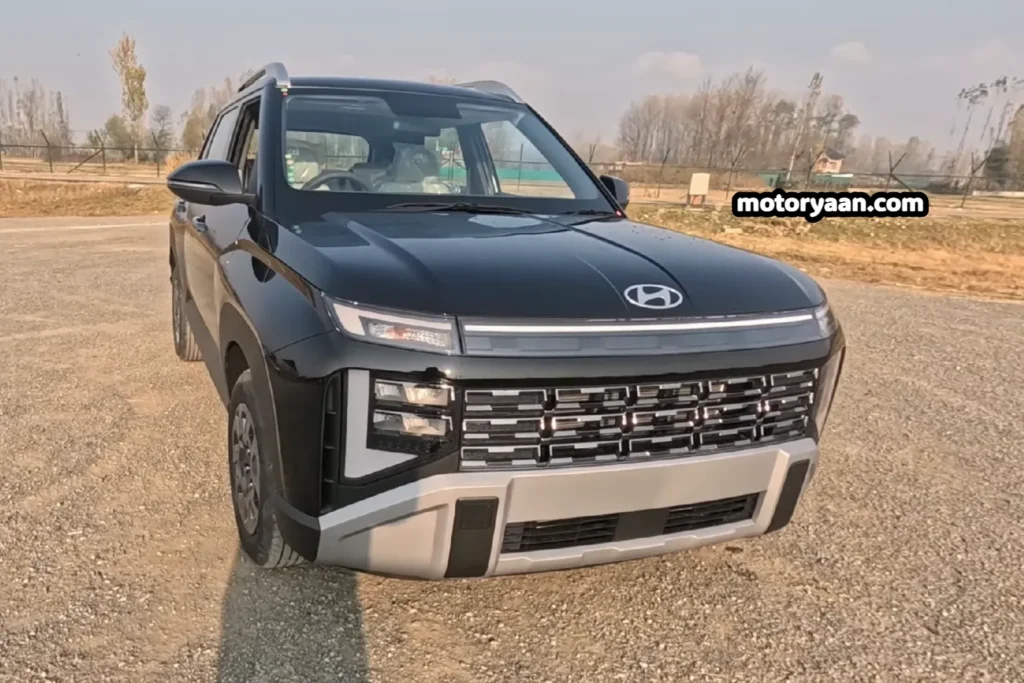 front profile of 2026 Hyundai Venue HX6T Variant