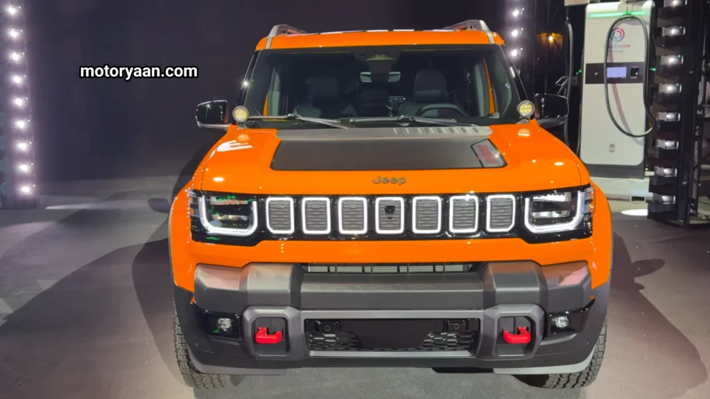 2026 Jeep Recon Moab First Look front profile showcasing bold grille and rugged off road design