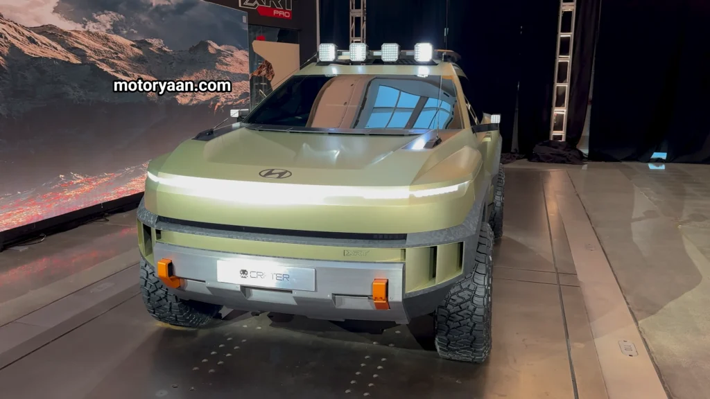 Hyundai Crater concept front profile