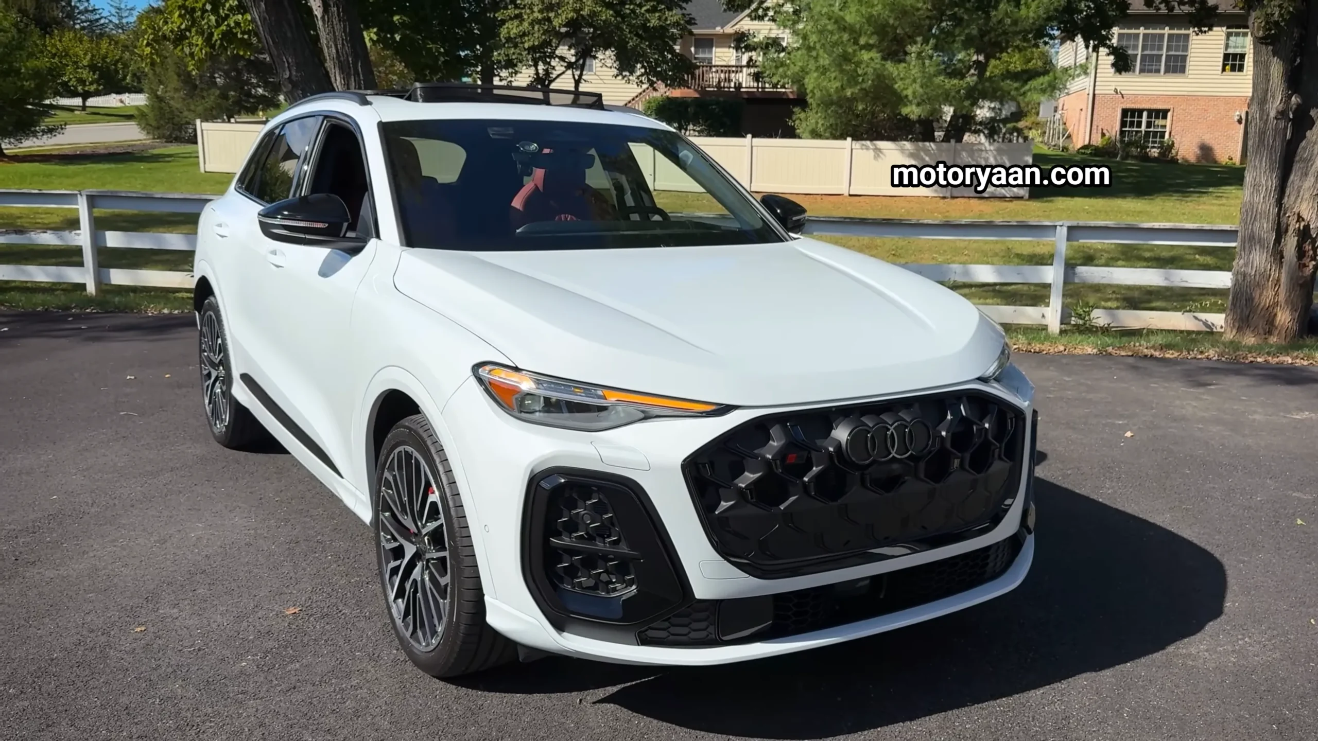 2025 Audi SQ5 Prestige Review front and side profile view