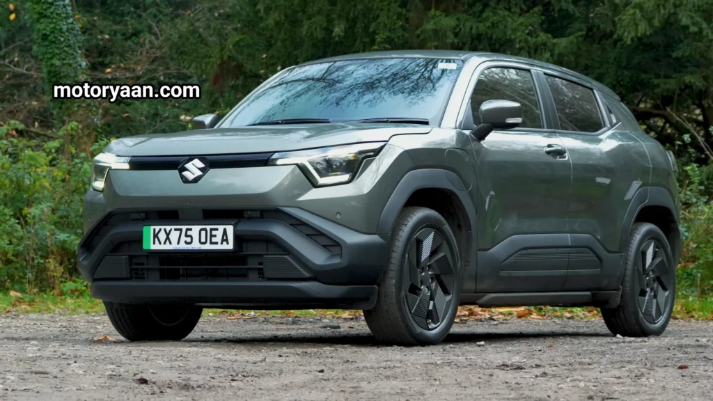 Suzuki Evitara front and side profile showcased in the Suzuki Evitara Review