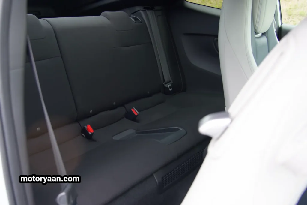 Honda Prelude Prototype second-row seats showcased at Honda Tech Day Japan