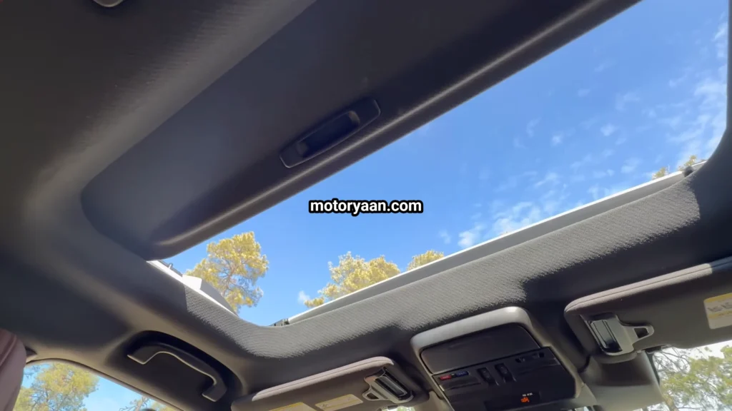 2026 Subaru Outback sunroof