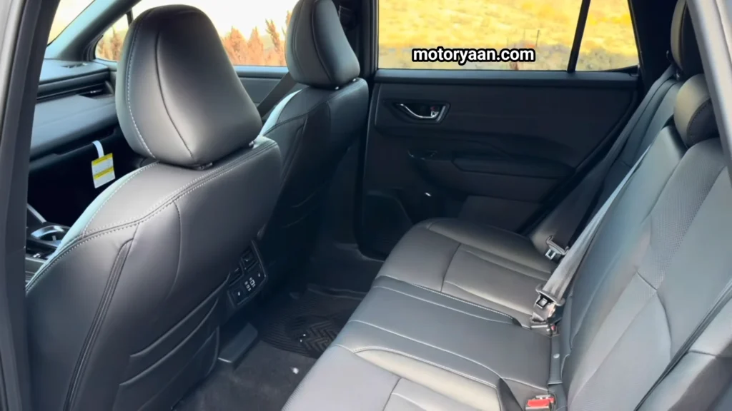 2026 Subaru Outback Touring XT front and second row seats interior