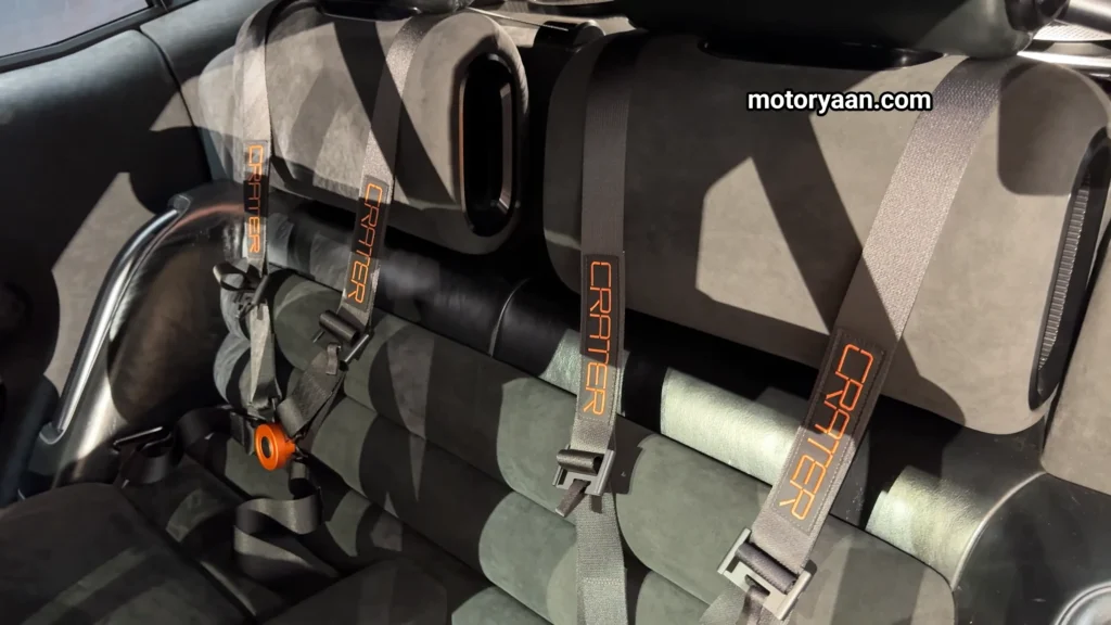 Hyundai Crater second row seats