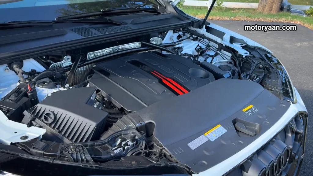 2025 Audi SQ5 Prestige Review engine bay view