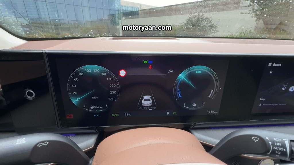 Hyundai Grandeur Calligraphy digital instrument cluster