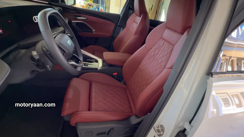 2025 Audi SQ5 Prestige Review dashboard and front seats