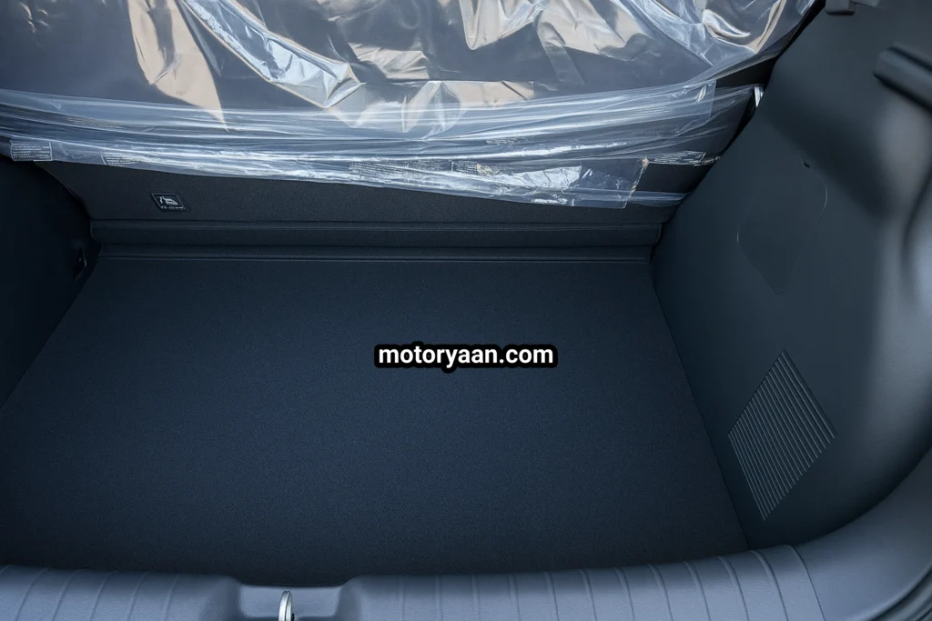 2025 Hyundai Venue HX2 boot space with rear seats upright