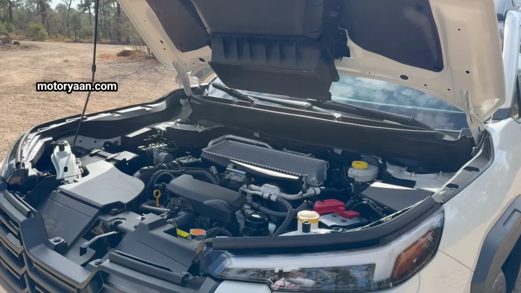 2026 Subaru Outback engine bay