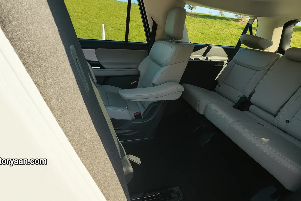 Third row seats highlighted in the 2025 Ford Expedition Max Review