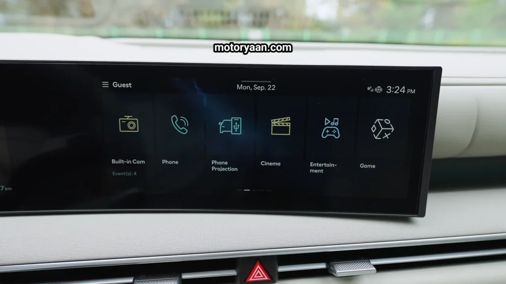 2025 Hyundai Nexo Review infotainment system display