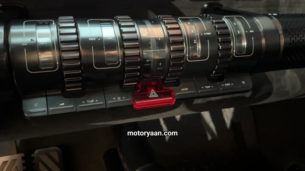 Hyundai Crater climate control buttons