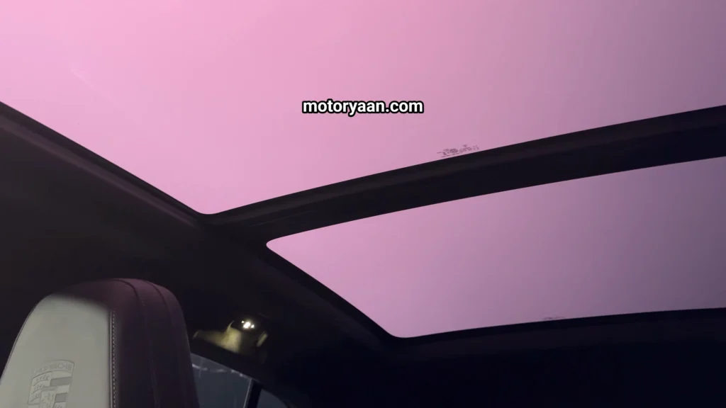 2027 Porsche Cayenne Electric Detailed First Look panoramic sunroof