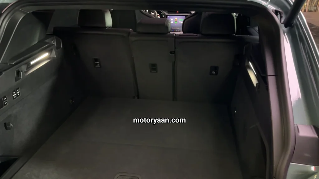 2027 Porsche Cayenne Electric Detailed First Look boot space