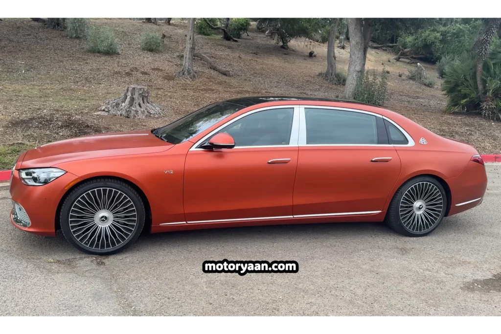2025 Mercedes Maybach S680 Manufaktur full side profile view