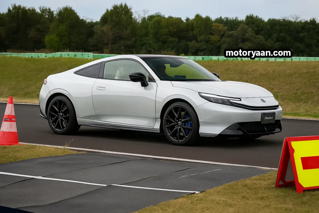 Honda Prelude Prototype front and side profile revealed at Honda Tech Day Japan