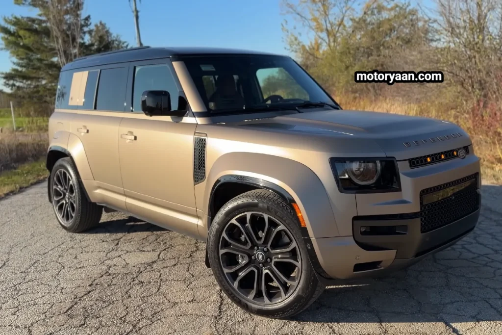 2026 Land Rover Defender Octa front and side profile exterior