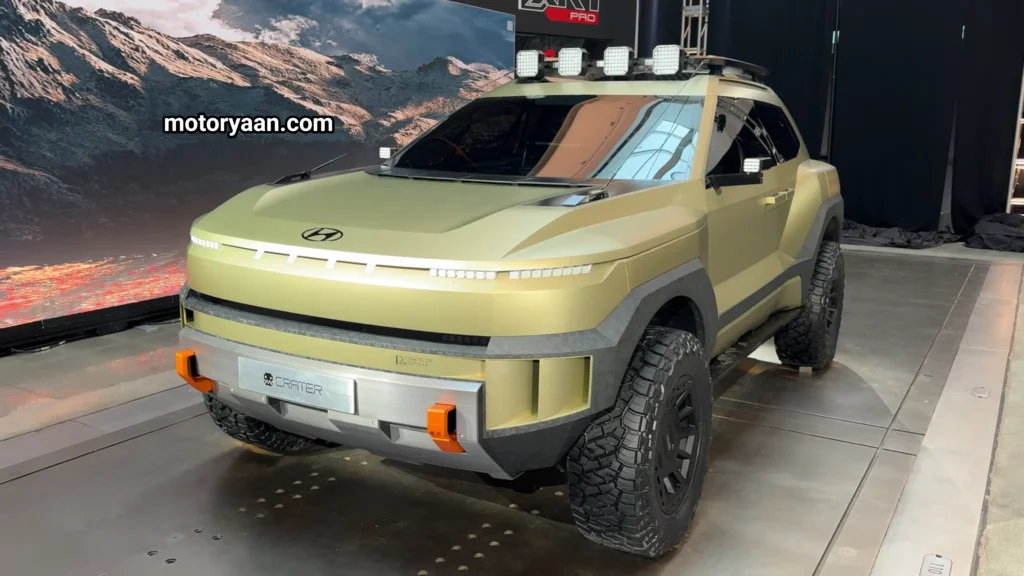 Hyundai Crater Concept SUV Explained