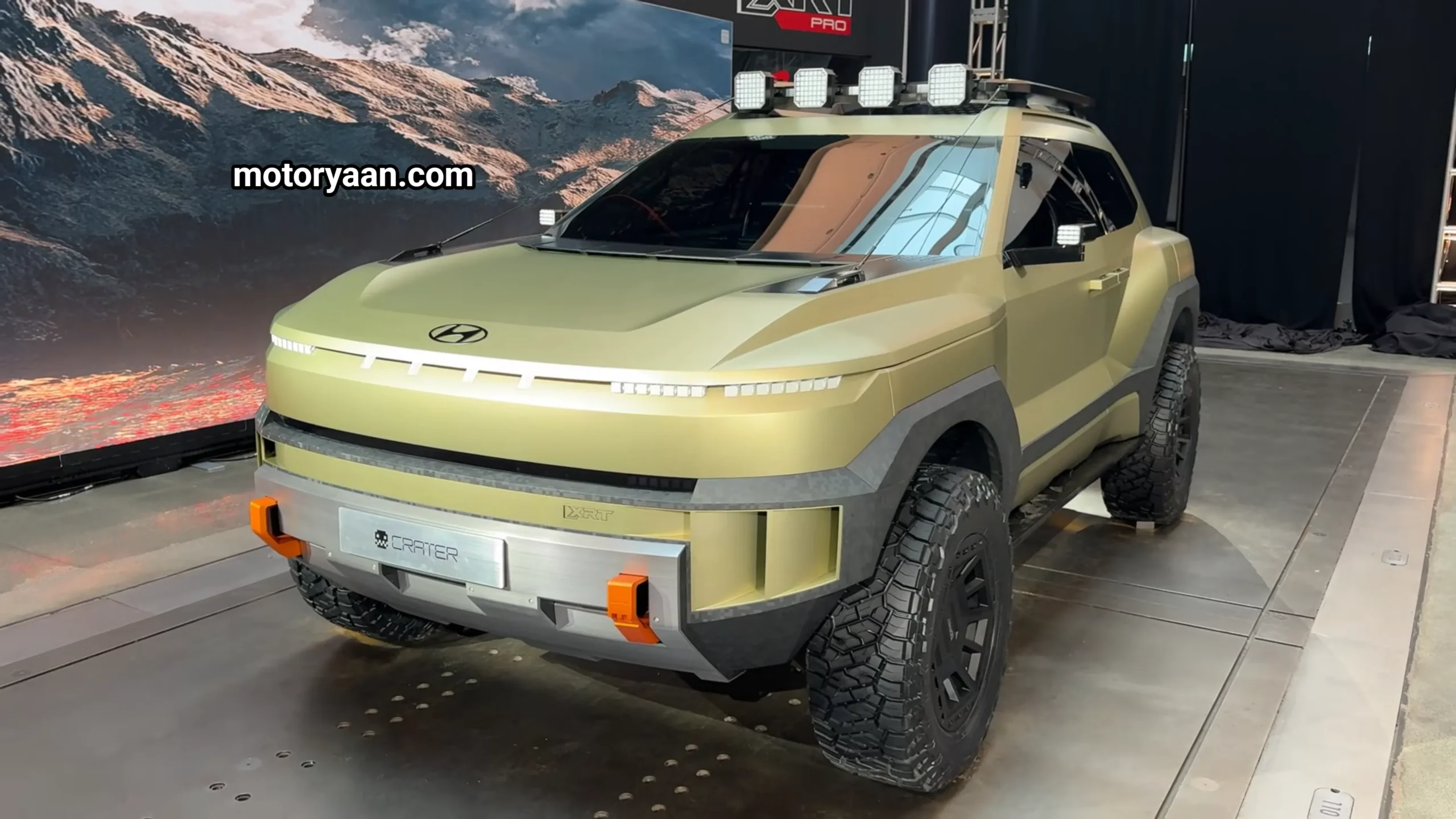 Hyundai Crater Concept SUV Explained