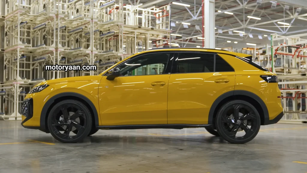 2026 Volkswagen T-Roc Review full side profile of the SUV