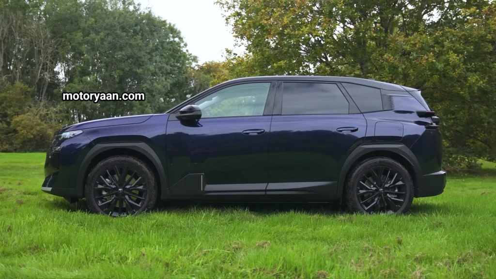 Citroen C5 Aircross Review complete side profile highlighting SUV design and contours