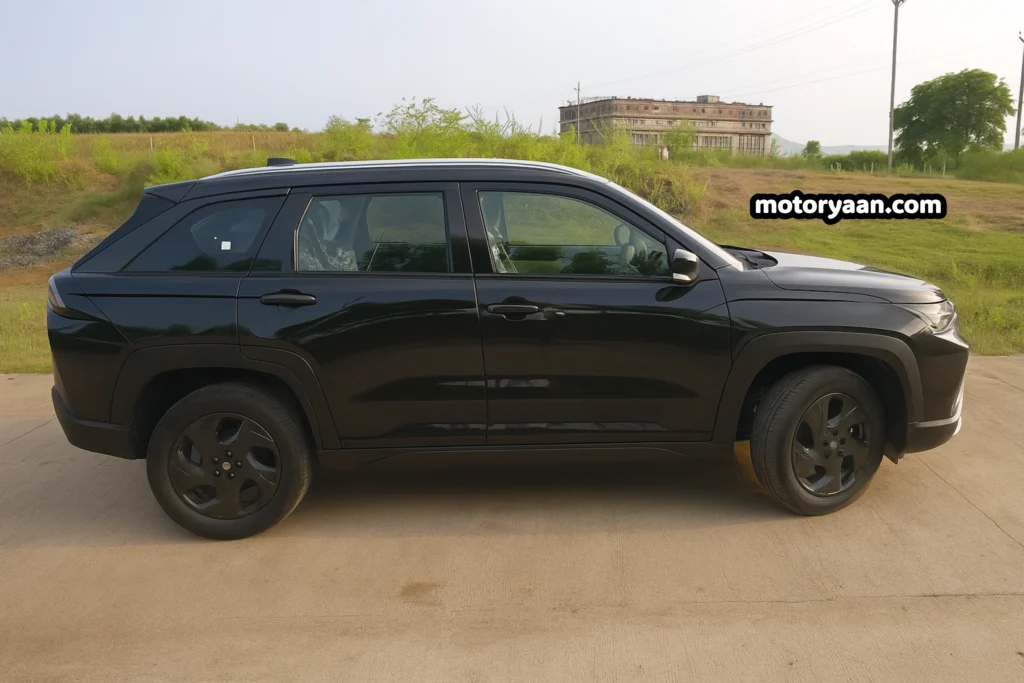 2025 Maruti Victoris ZXI full side profile SUV design