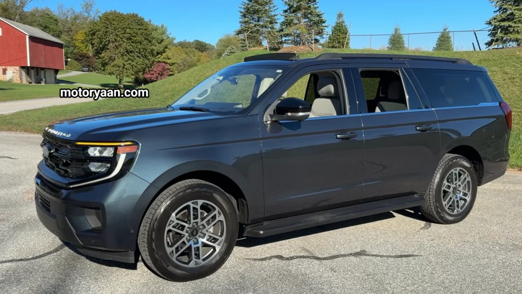 SUV front and side profile image for the 2025 Ford Expedition Max Review