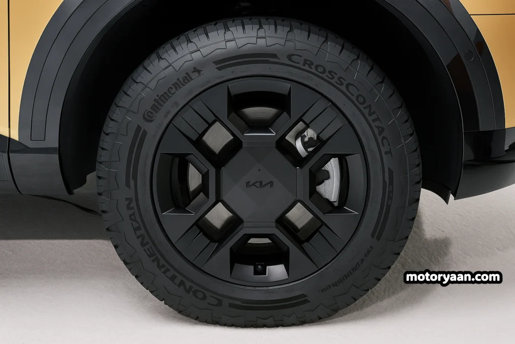 2027 Kia Telluride alloy wheel design close-up