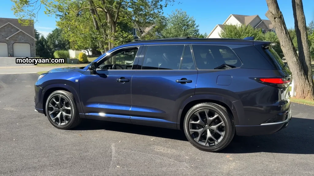 2026 Lexus TX500h F Sport full side profile exterior