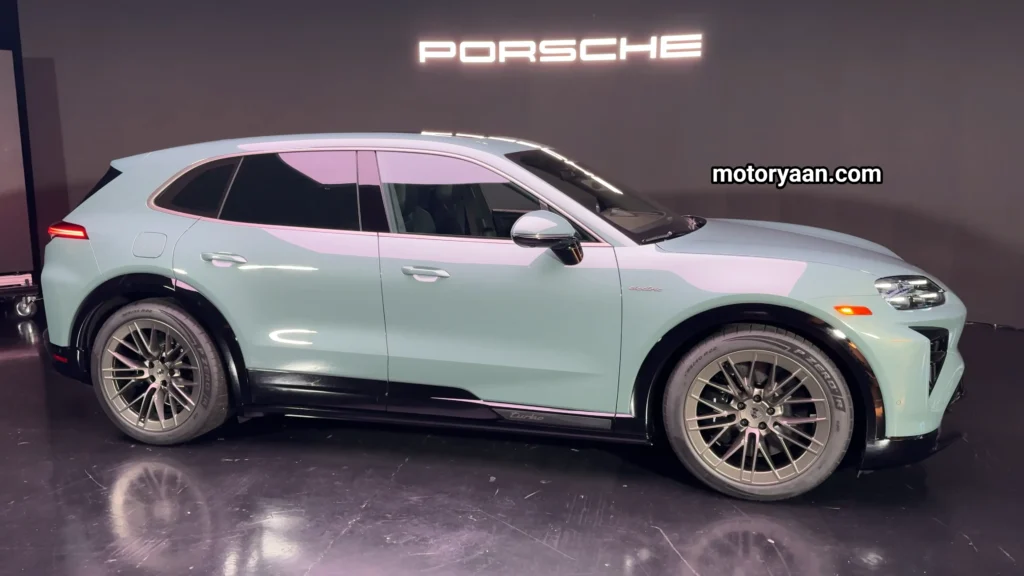2027 Porsche Cayenne Electric Detailed First Look full side profile