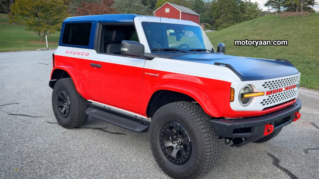 2025 Ford Bronco Strop Edition complete side profile